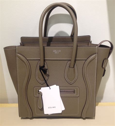 celine micro size cm|Celine micro luggage tote.